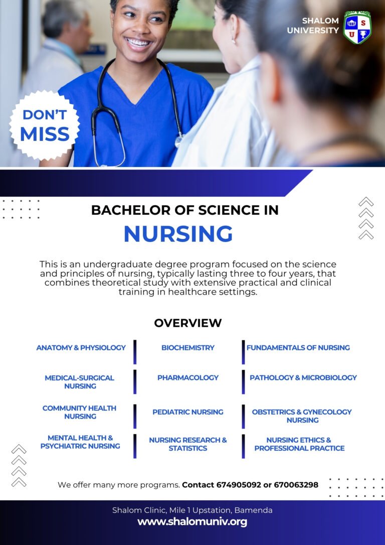 BSc in Nursing | Shalom University