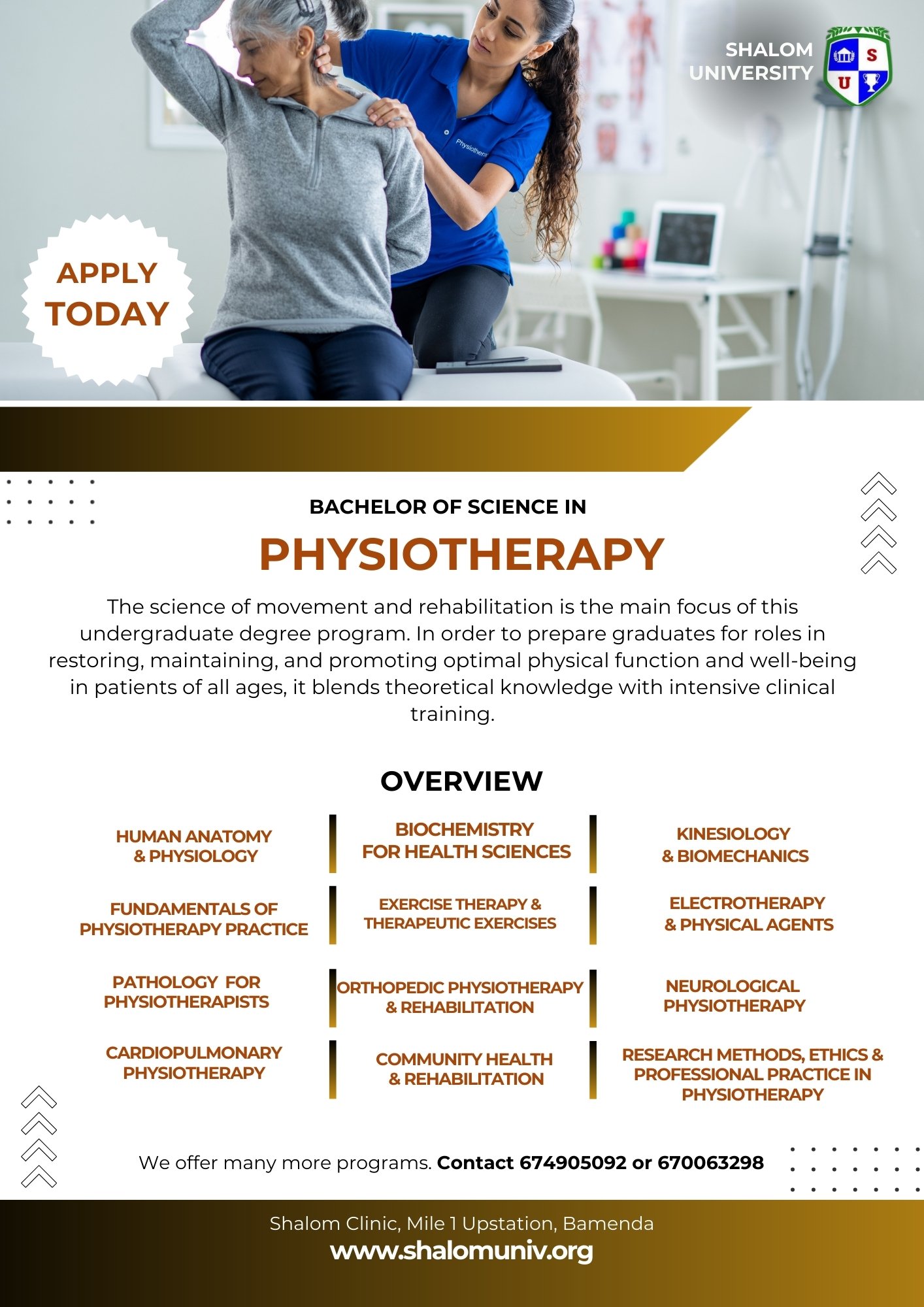 BSc in Physiotherap