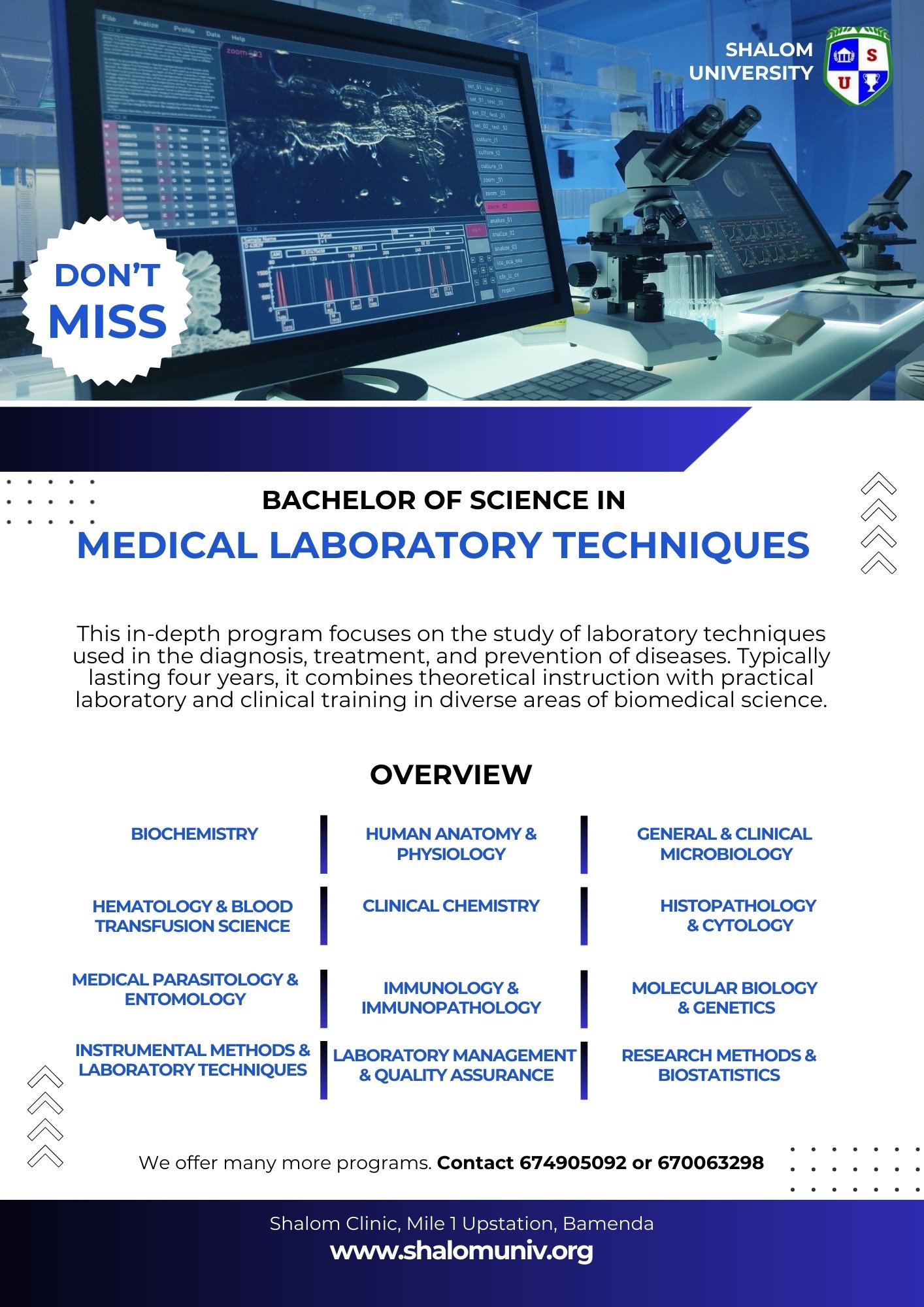 Bachelor of Science in Medical Laboratory Science
