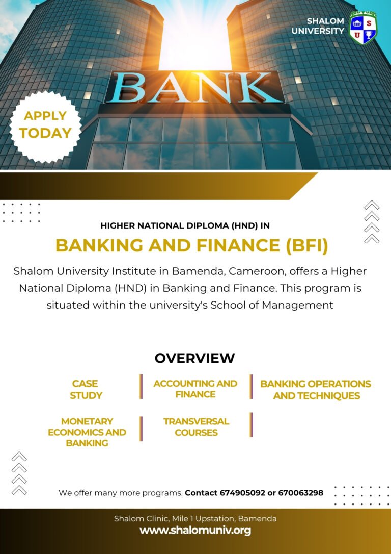 HND in Banking and Finance