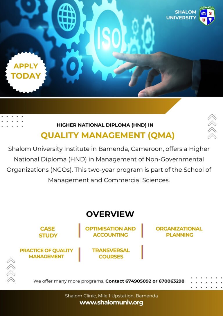 HND in Quality Management