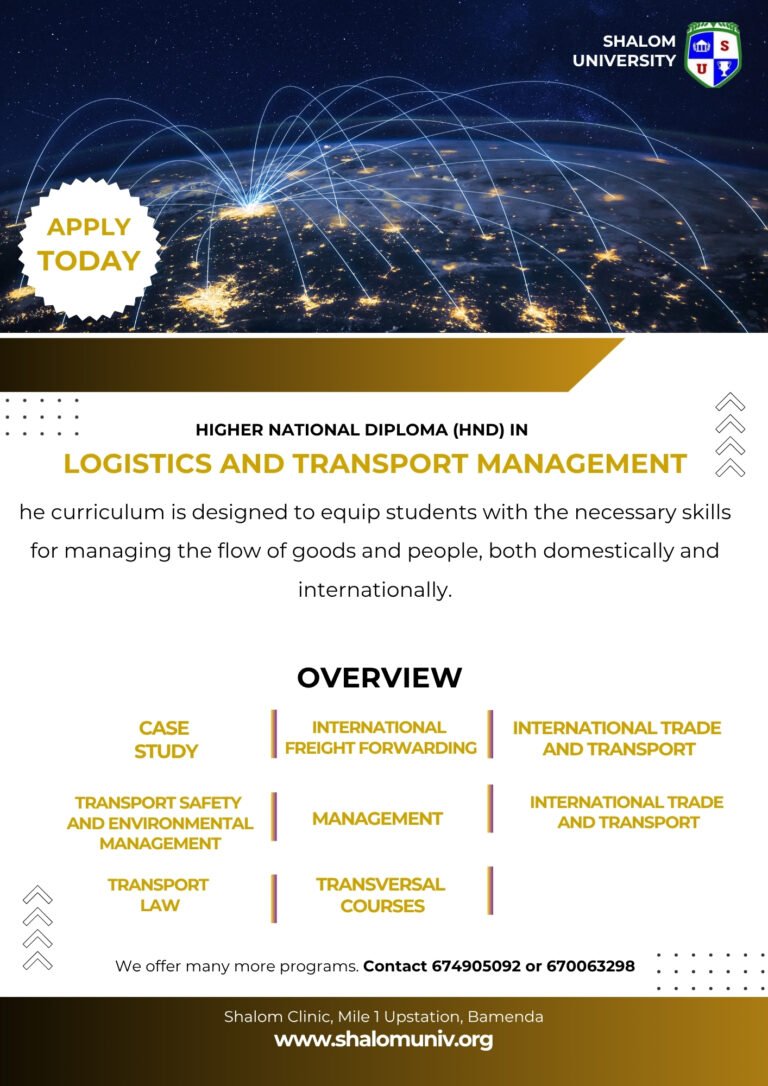 LOGISTICS AND TRANSPORT MANAGEMENT (LTM)
