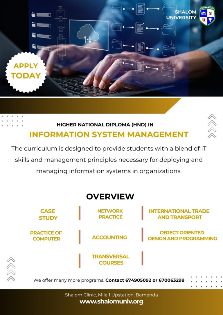 HND in Information System Management