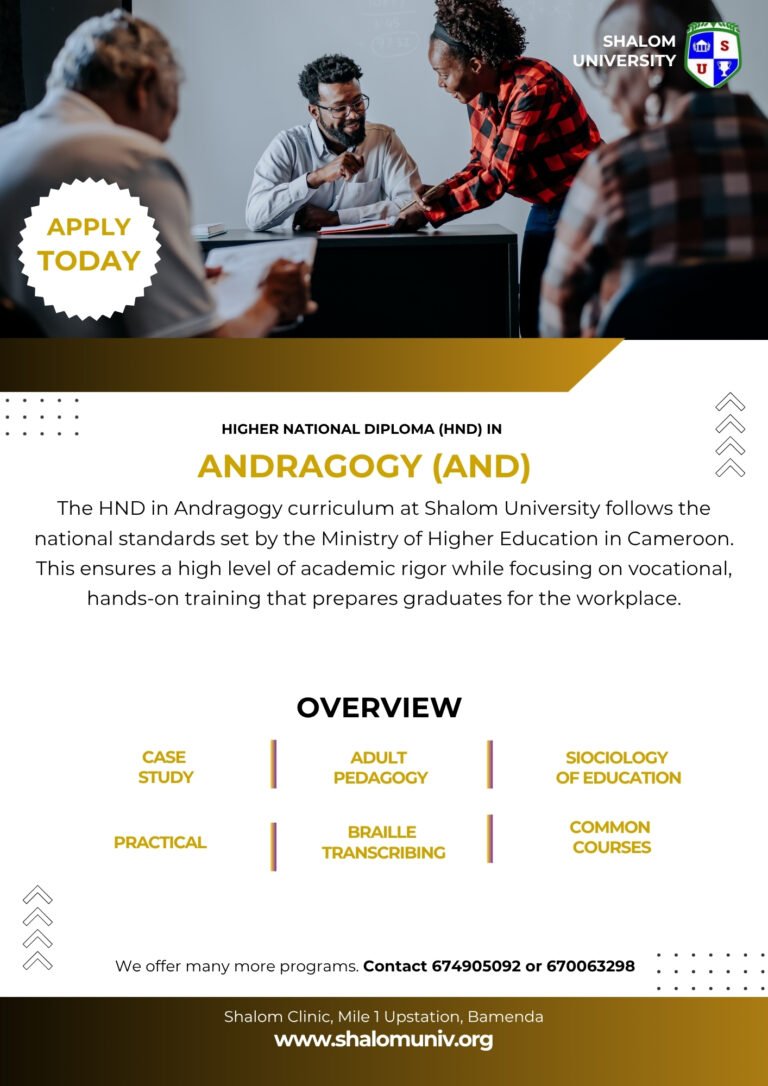 HND in Andragogy