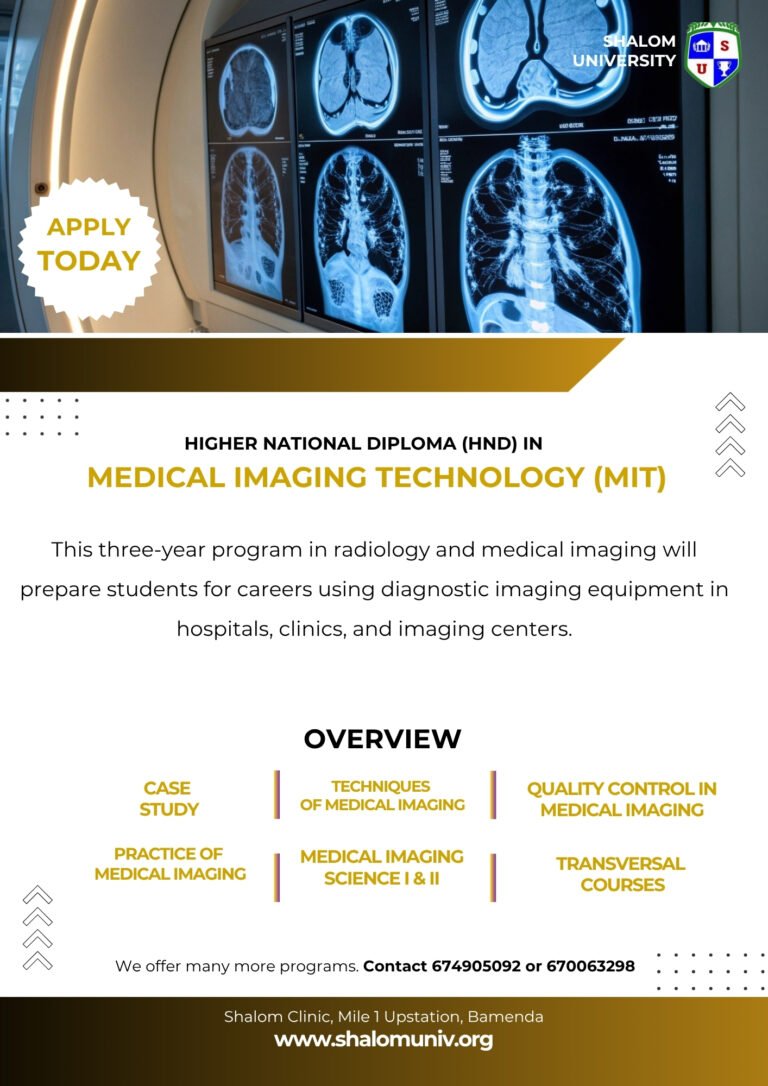 HND in Medical Imaging Technology