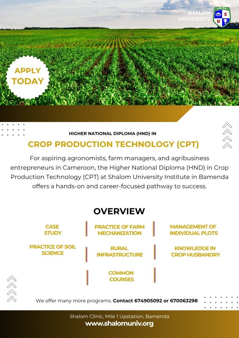 HND in Crop Production Technology