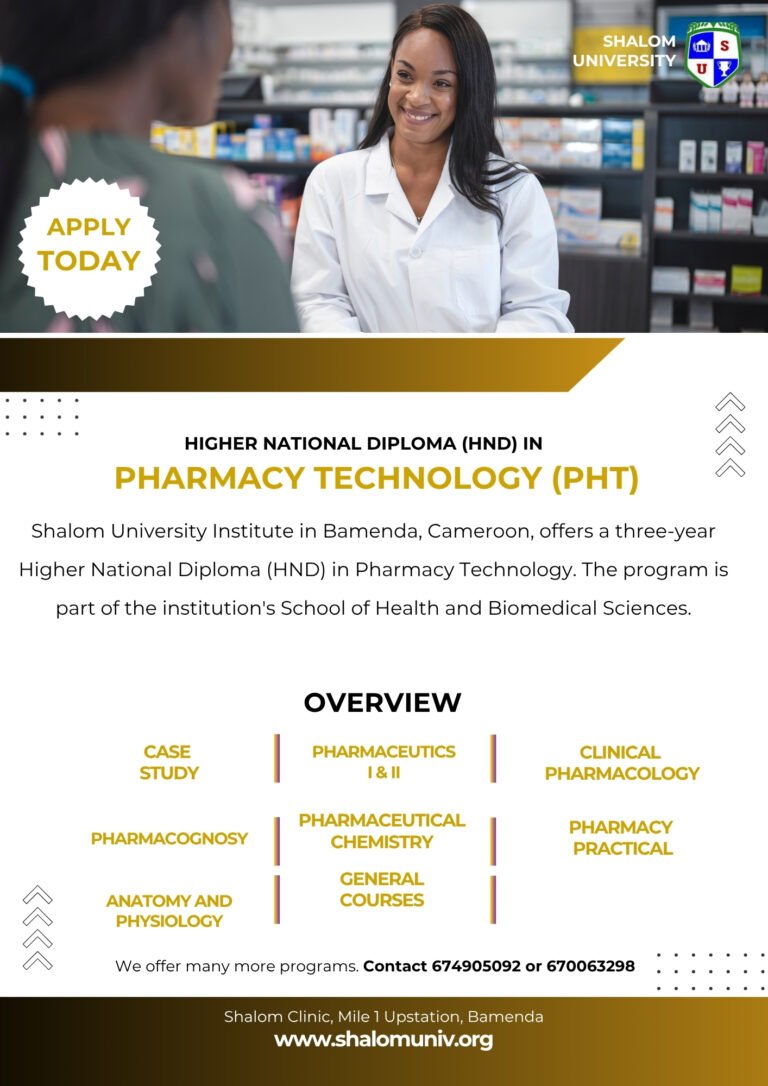 PHARMACY TECHNOLOGY (PHT)