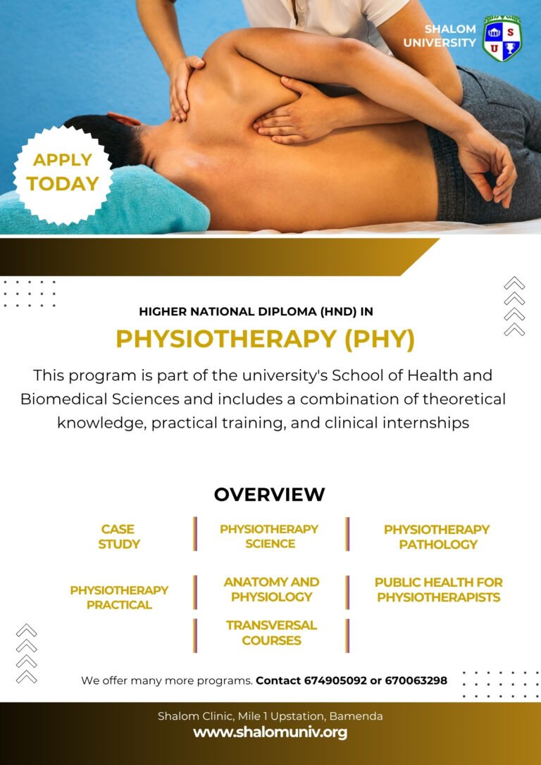 HND in Physiotherapy